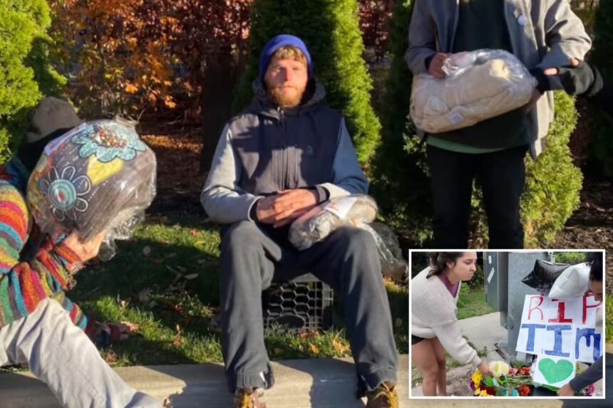 Long Island lunatic stabs beloved homeless man to death before leaving body on side of busy expressway: police