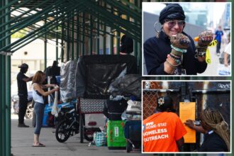 Mamdani’s NYC homeless camp crackdown falters as meth-addicted trans vagrant rails against shelter ‘lockdown’