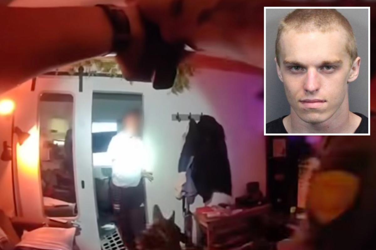 Serial kitten-torture suspect captured after interstate manhunt — as locals break into cheers