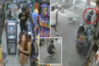 Cop’s son, 12, ID’d after being shot dead in NYC as harrowing video shows victim running into bodega clutching his chest