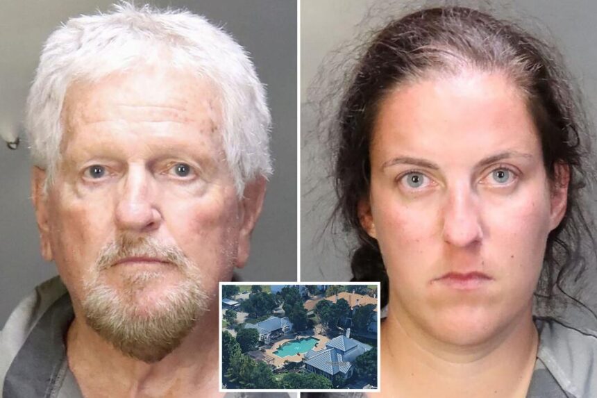 Woman, 32, accused of having pool sex with elderly man in front of kids — and her lover’s wild excuse