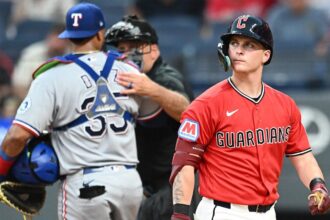 Guardians rookie tosses ball into stands after making second out, costs team go-ahead run