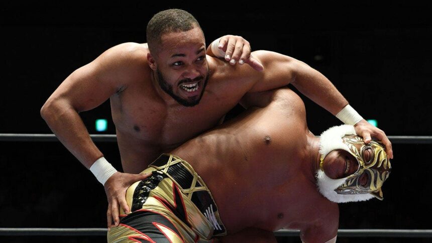 Pro wrestler Jonathan Gresham talks drive to get back into ring after suffering two strokes