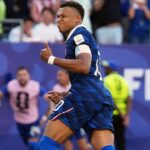Kylian Mbappé’s seventh goal of the World Cup lifts France past Paraguay in physical Round of 16 match