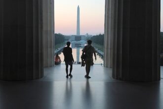 Trump shares news of ‘crystal clear’ Reflecting Pool, calls for vandalism suspect’s arrest