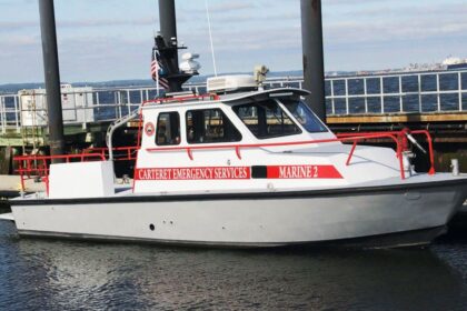 New York Harbor whale strike sinks fire rescue boat after July 4 celebrations