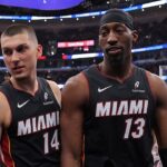 Former Heat teammates Bam Adebayo, Tyler Herro involved in heated Las Vegas exchange: report