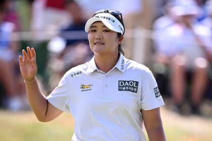 Golf star records lowest round in LPGA major history with astounding performance at Evian Championship