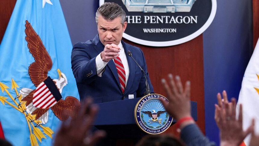 Hegseth announces joint task force with DOJ to prosecute leaks to journalists ‘with the full force of the law’