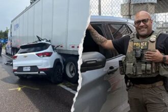 ICE officer hailed as hero after saving driver injured in Missouri crash