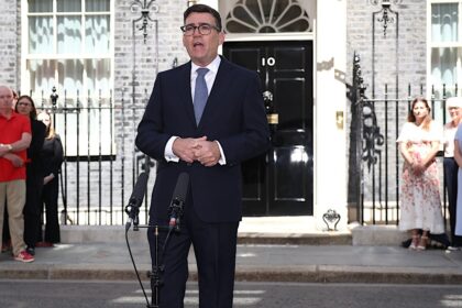 Andy Burnham takes over as UK prime minister, calls for ‘new political model’