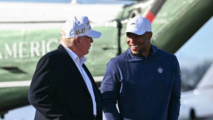 Saquon Barkley ‘can understand’ backlash for his Trump hangout, ‘glad’ Giants stars worked out differences