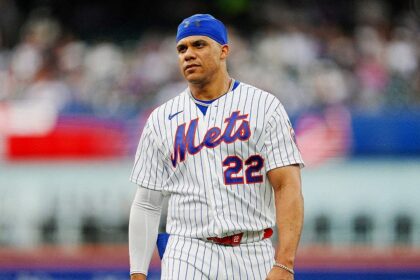 Mets star Juan Soto exits in sixth inning against Dodgers with lingering calf injury