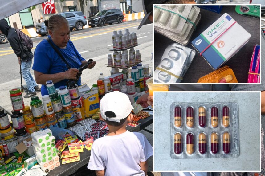 Exclusive | Illegal drug peddlers turn NYC neighborhood into open-air prescription pill market