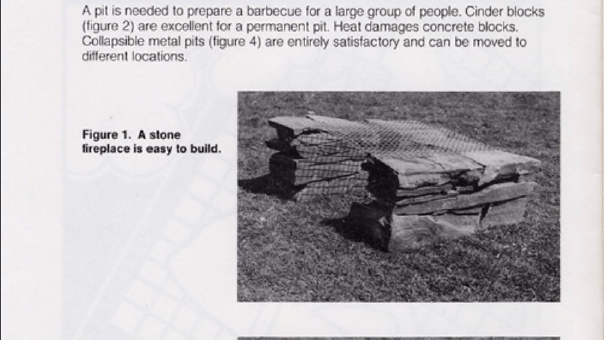 diagram of how to build a fireplace