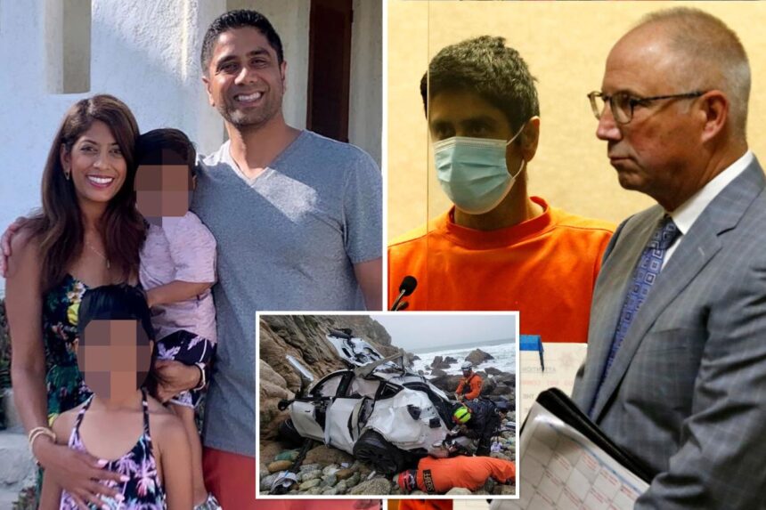 Charges tossed against Pasadena doctor who drove family over cliff in psychotic break