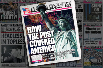 America 250 New York Post covers