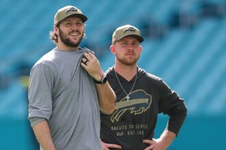 Josh Allen recalls his role in Bills’ coaching search, details Joe Brady’s approach to new role