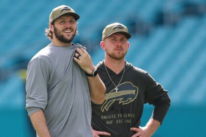 Josh Allen recalls his role in Bills’ coaching search, details Joe Brady’s approach to new role