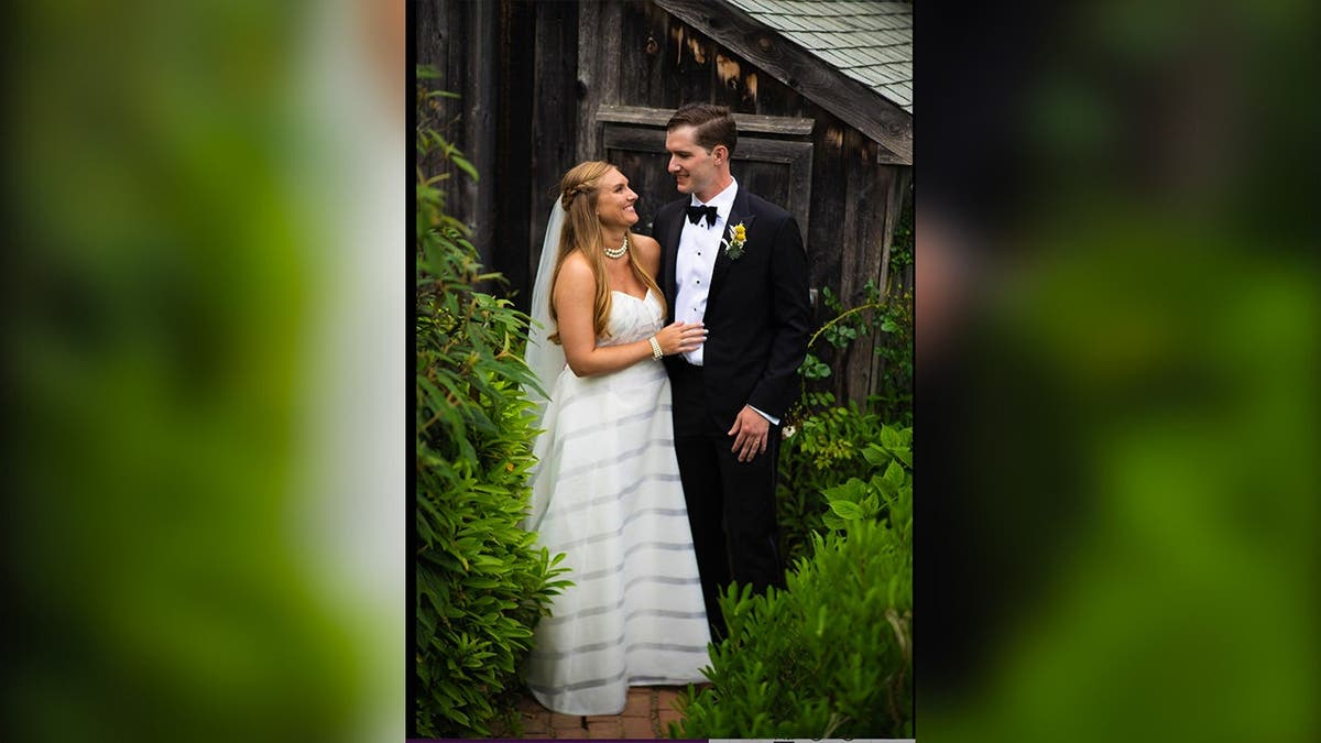 wedding portrait of Brooke and Conor Hanlon