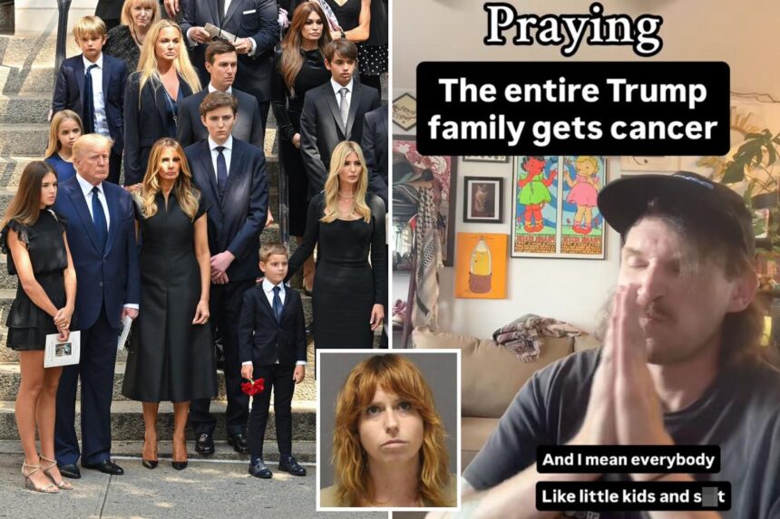 Husband of lefty Canadian who slapped pro-Trump teen wished cancer on prez’s family — even ‘little kids’