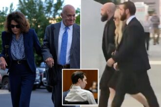 Erika Kirk arrives at court to face husband’s alleged killer with Charlie’s heartbroken parents