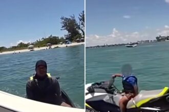 8-year-old boy caught by cops jet skiing solo in Florida: ‘Where’s your parents?’