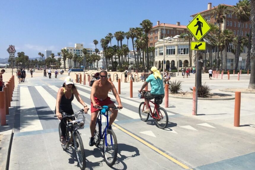 Santa Monica’s sneaky new tactic to catch unruly cyclists — it’s a California first with  fines
