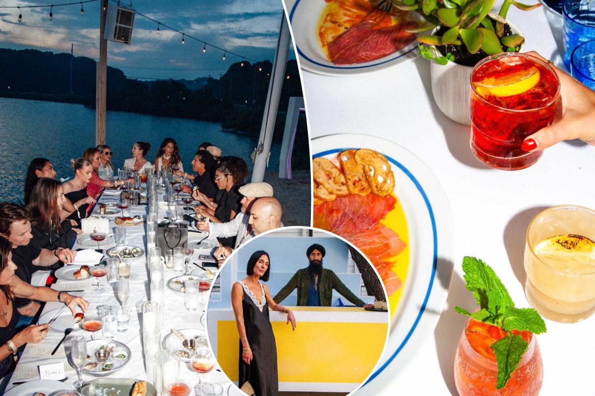 Young Hamptons revellers cough up big bucks for tables but skip alcohol for July Fourth