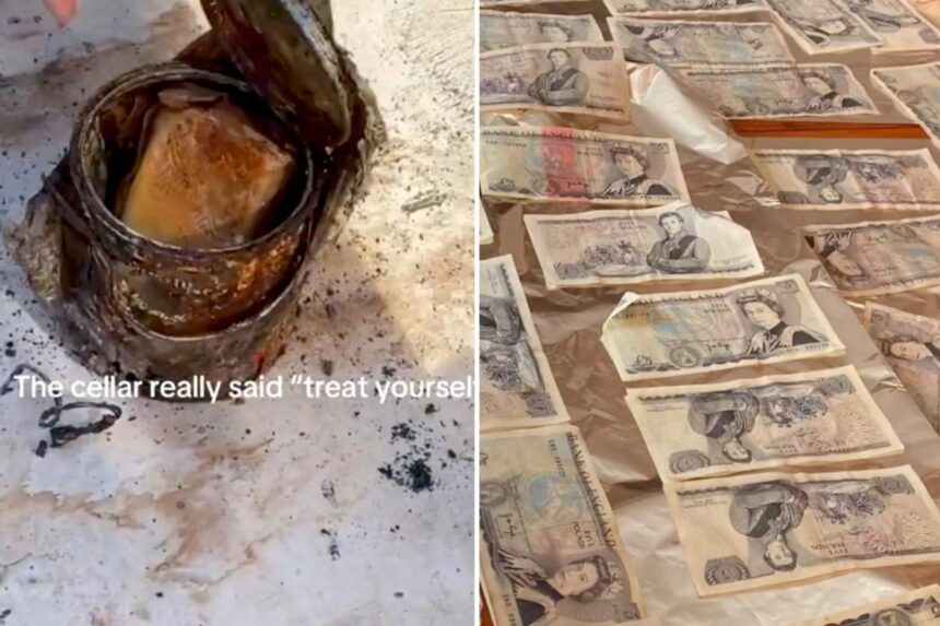 Couple shocked to discover stacks of money buried inside home: ‘None of us were expecting it’