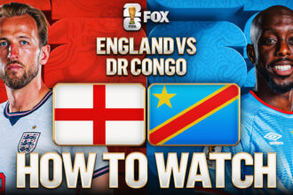 How to Watch England vs. DR Congo: TV Channel, Live Stream, Time