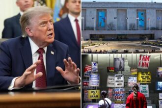 Trump orders signs outside Smithsonian museum amid row over its depiction of American history