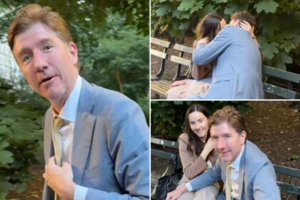 NYC lawyer caught canoodling with his much-younger colleague in Central Park placed on leave: report