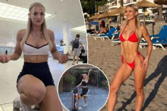 Fitness influencer banned from flight for attempting to board ‘naked’ amid record-breaking heatwave 