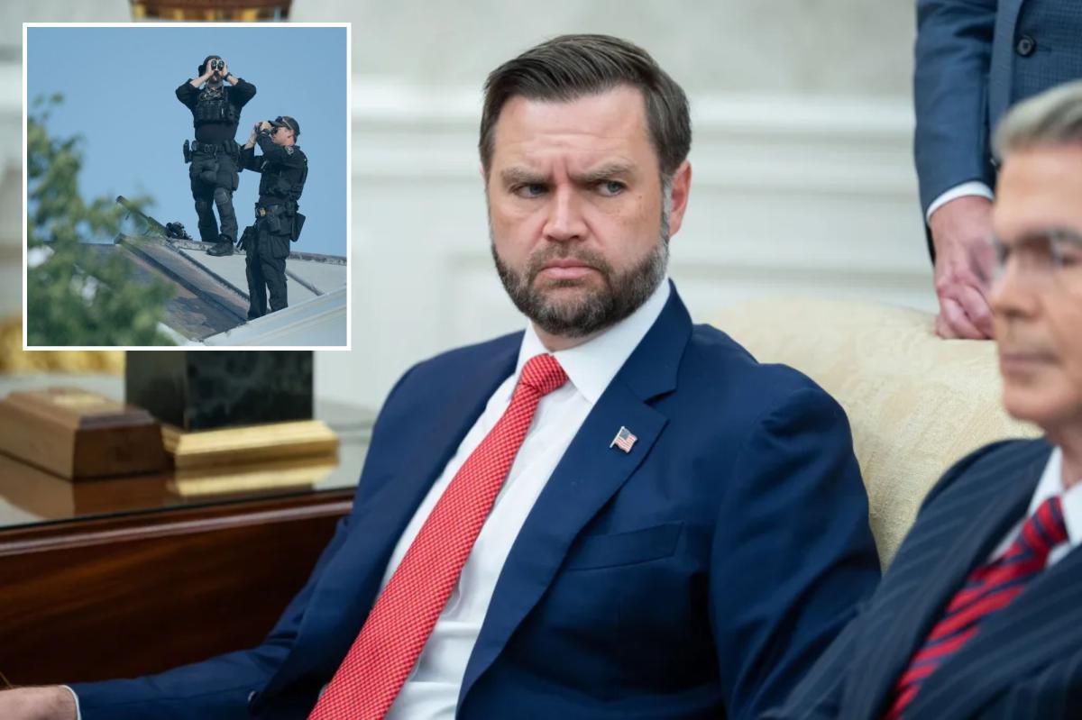 Secret Service suspends agent accused of leaking JD Vance’s travel details