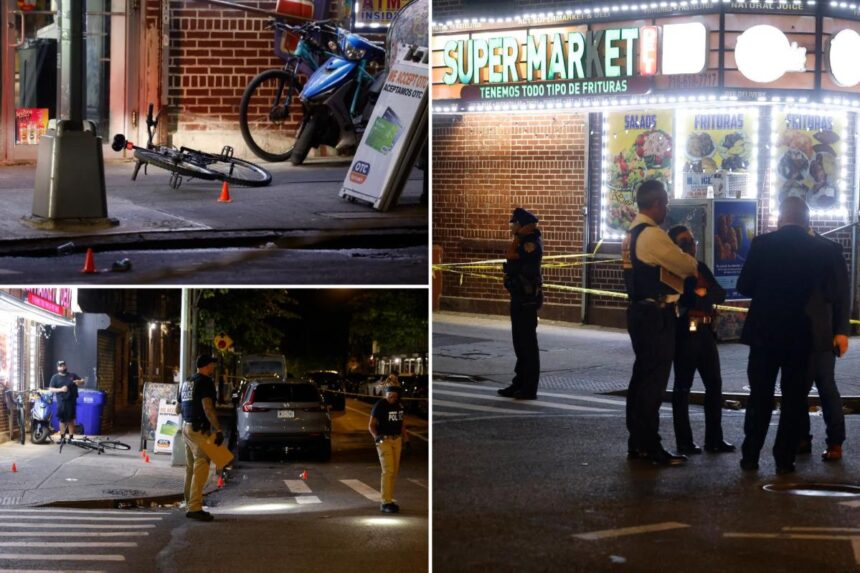 12-year-old son of cop gunned down outside NYC bodega, 2 men wounded in shooting