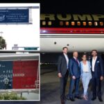 Palm Beach airport officially becomes Trump International as president’s personal plane makes first landing