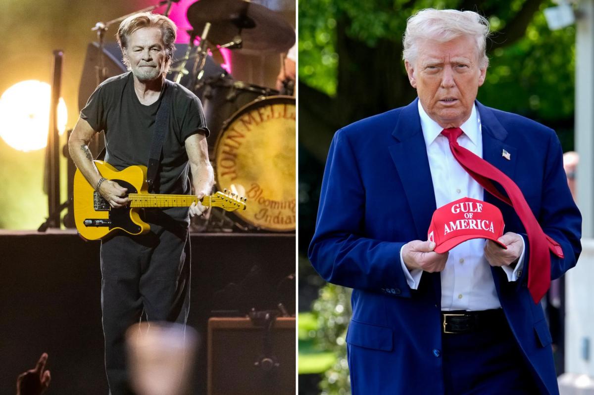 White House fires back after John Mellencamp mocks Trump’s Gulf of America during concert