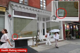 Exclusive | Buzzy NYC Michelin-starred eatery hid ‘B’ health rating – issued over food temp, contamination concerns