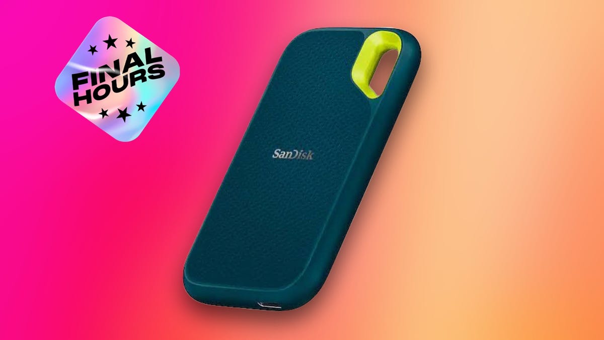 Today’s Best Storage Deal? This 4TB SanDisk SSD at 0 for the Next Few Hours
