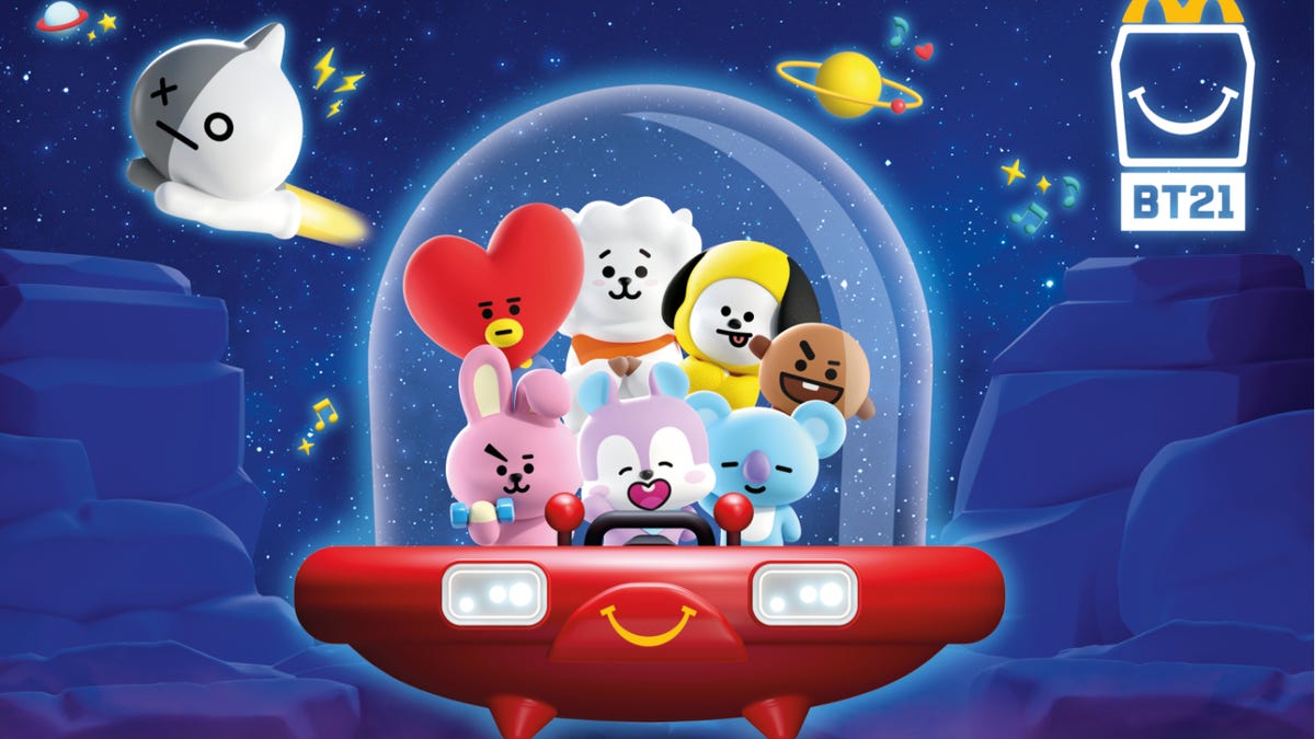 BTS and McDonald’s Collaborate for a Third Time With New Collectible Toys
