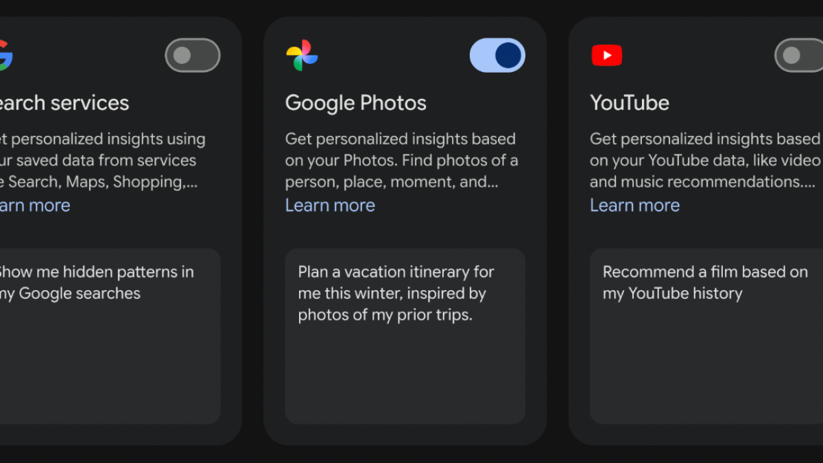 A screenshot of the Google Photos permissions