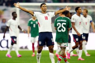 England stuns Mexico 3-2 in instant World Cup classic, hands team first World Cup loss at Estadio Azteca