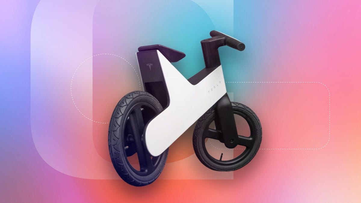 Tesla Created a 5 Balance Bike for Tots, and It’s Already Sold Out