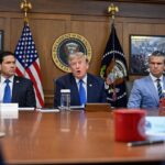 Trump previews next damaging military offensive against Iran from Camp David Cabinet summit