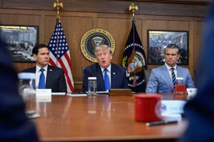 Trump previews next damaging military offensive against Iran from Camp David Cabinet summit