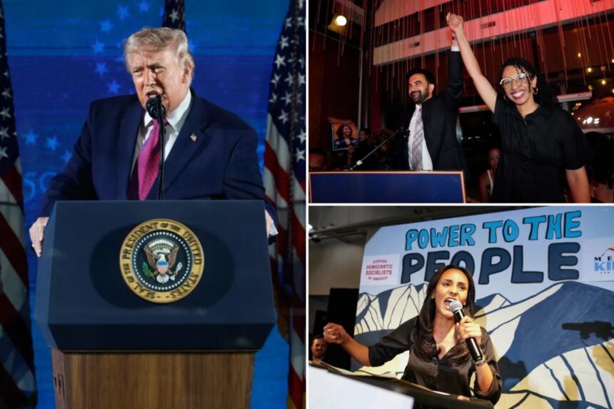 Trump rails against ‘mortal threat’ of communism during America 250 Mount Rushmore speech