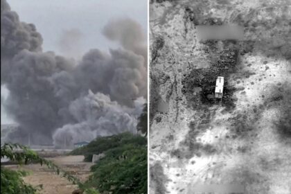 US strikes northern Iran, hitting a ship accused of trying to break blockade on Islamic Republic
