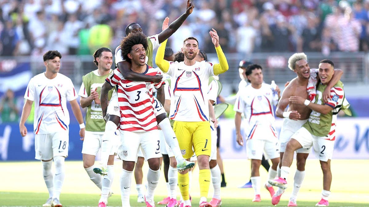Team USA celebrates