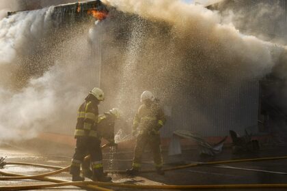 Hundreds evacuated in Bucha after Russian strike on warehouse